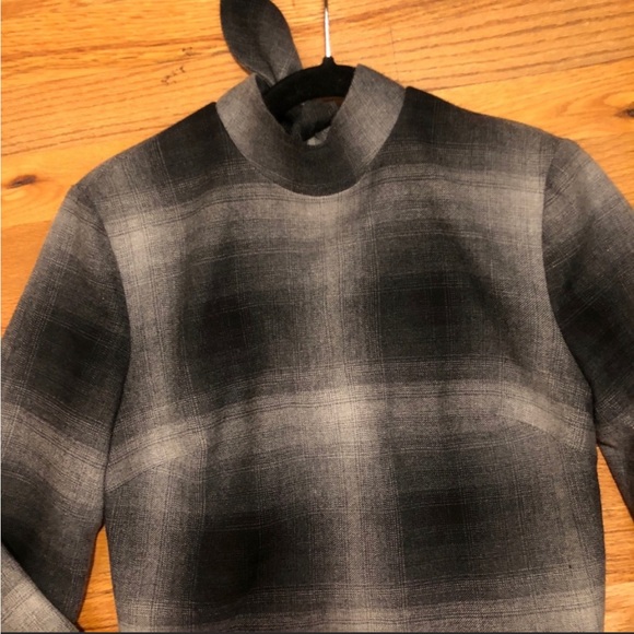 Zimmermann Plaid Wool Crop Top 🖤 - Picture 6 of 8